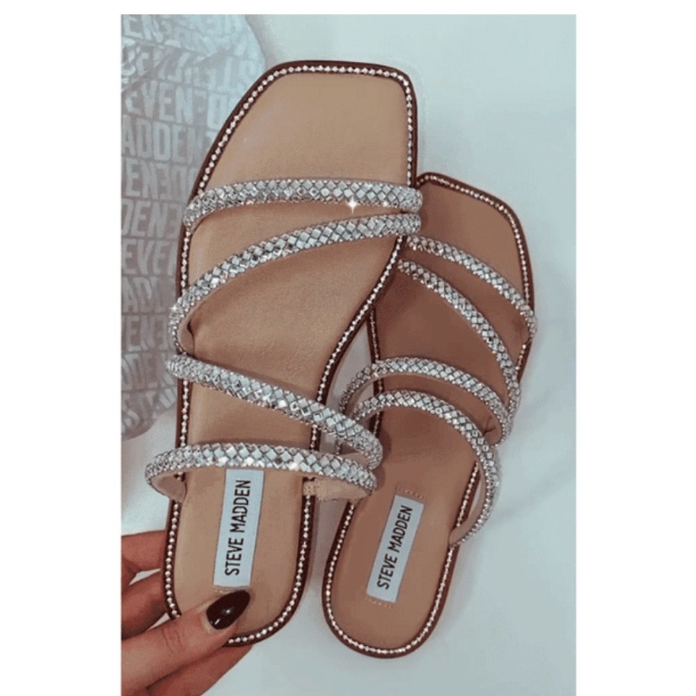 Steve Madden Starie Rhinestone Sandal